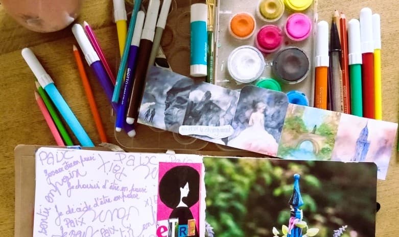 Art-thérapie et Journal créatif - Anne Gaborieau