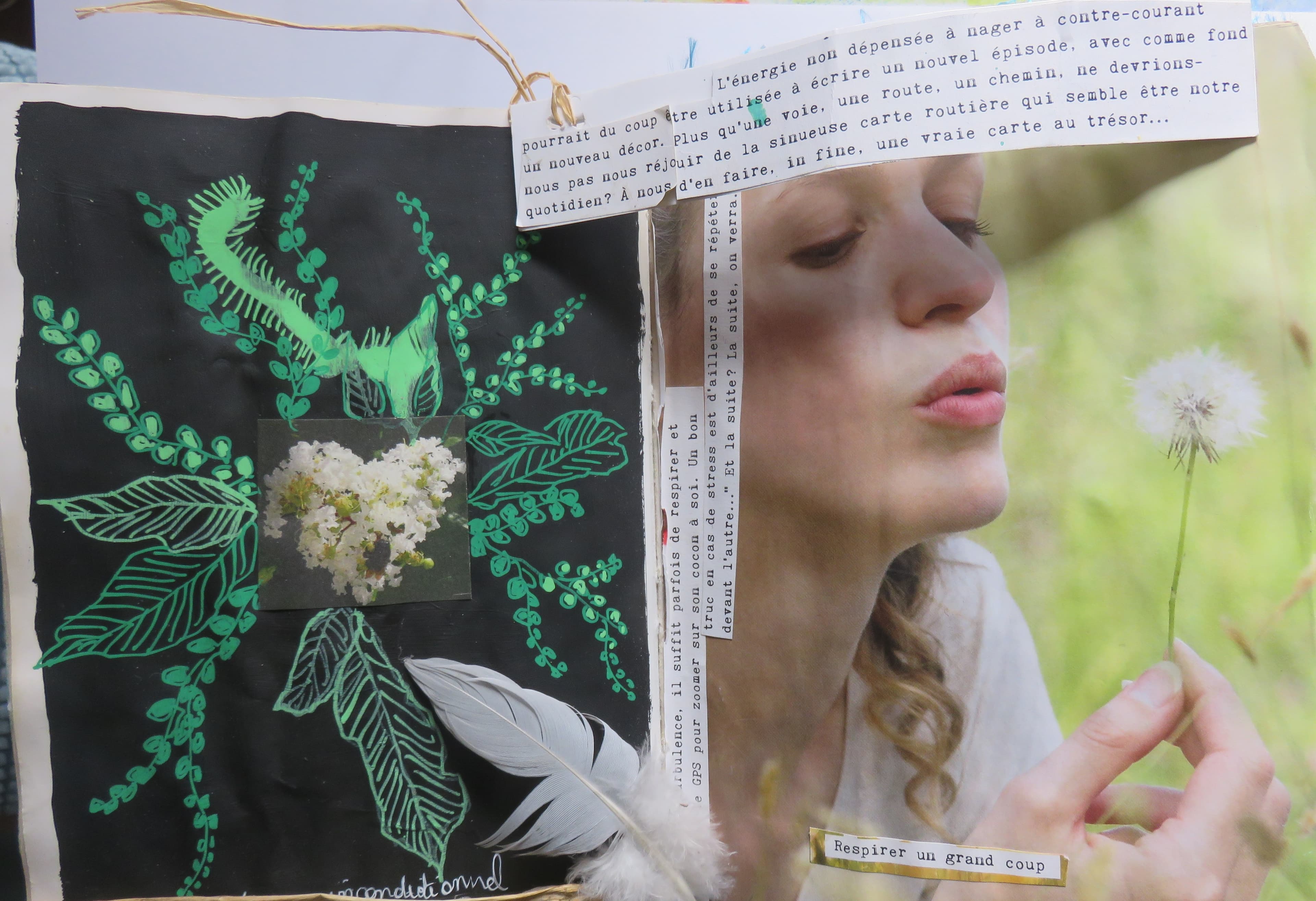 Exercice de journal créatif